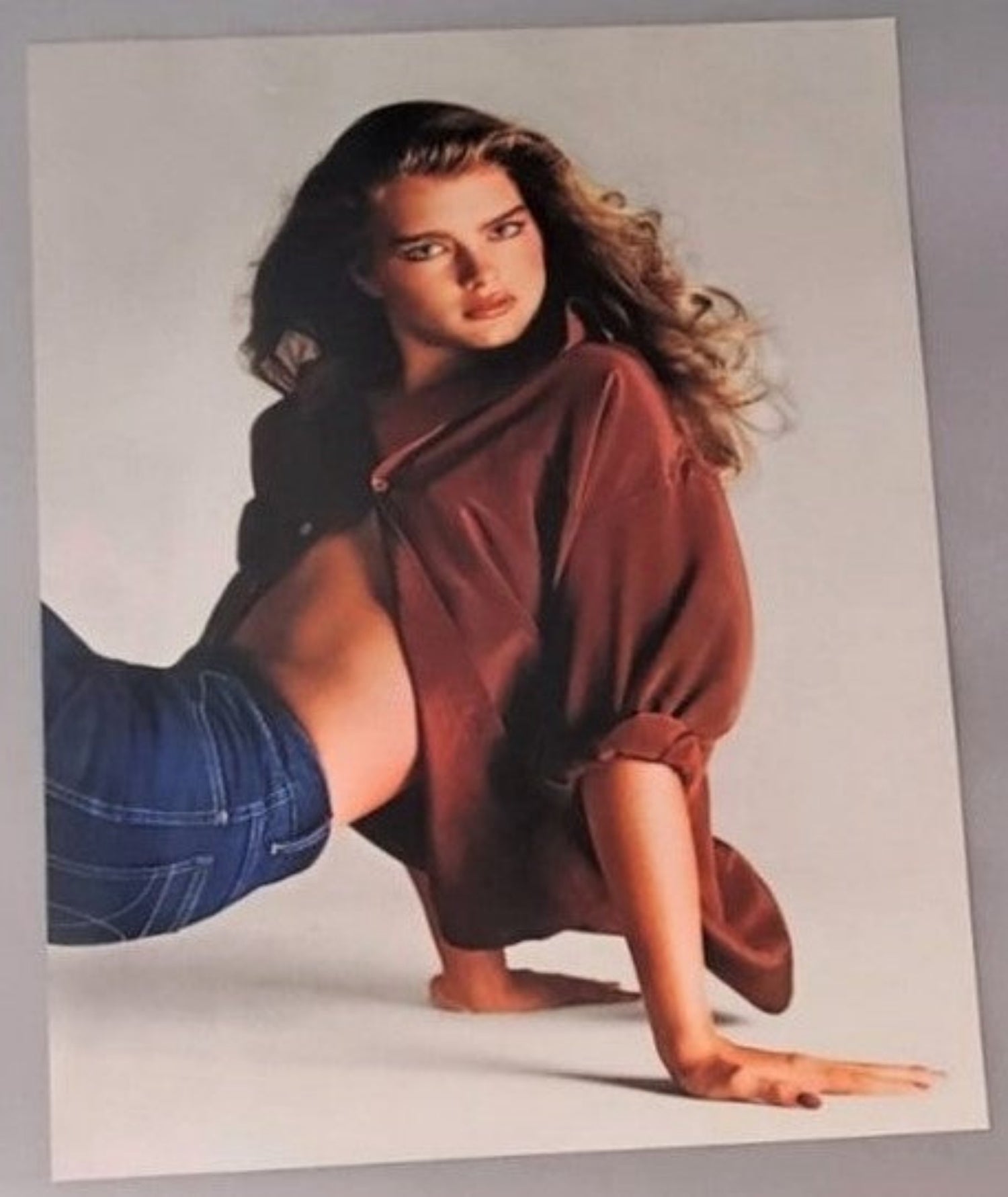 Brooke Shields Advertisement Print Poster Memorabilia – AREA51GALLERY