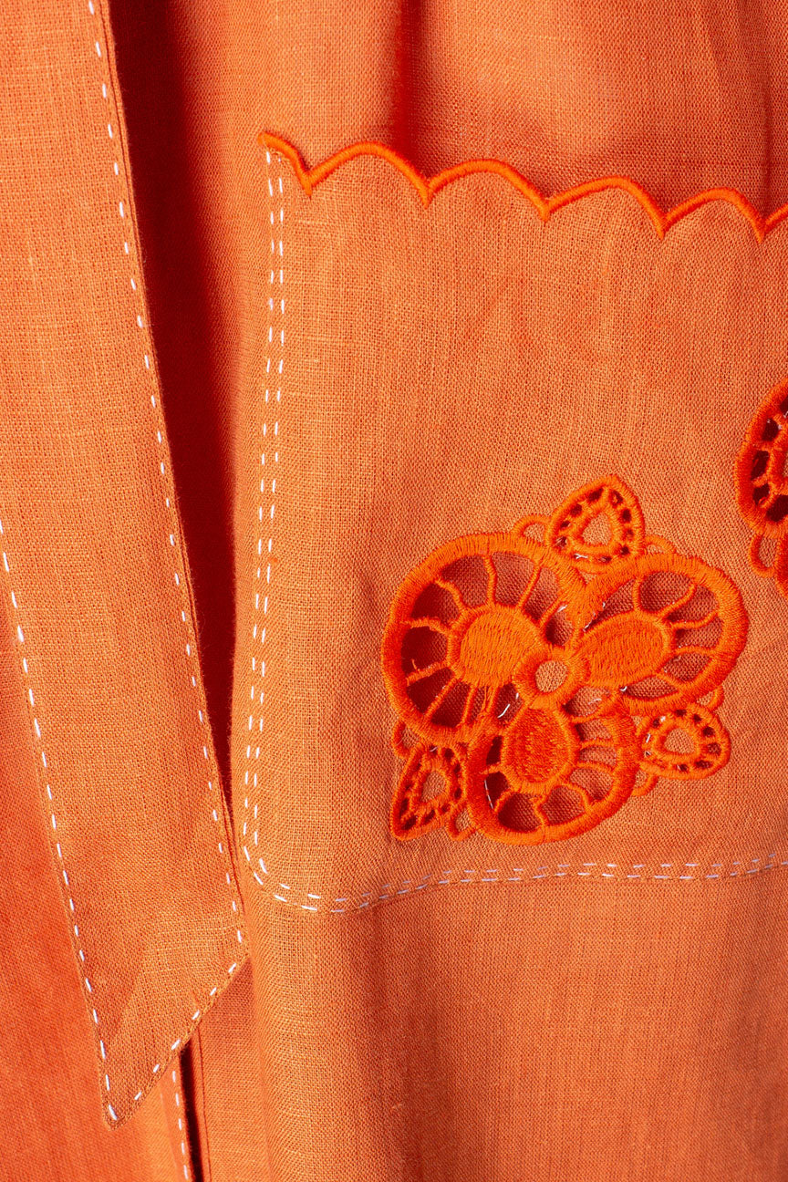 Rita Maxi Dress in Orange