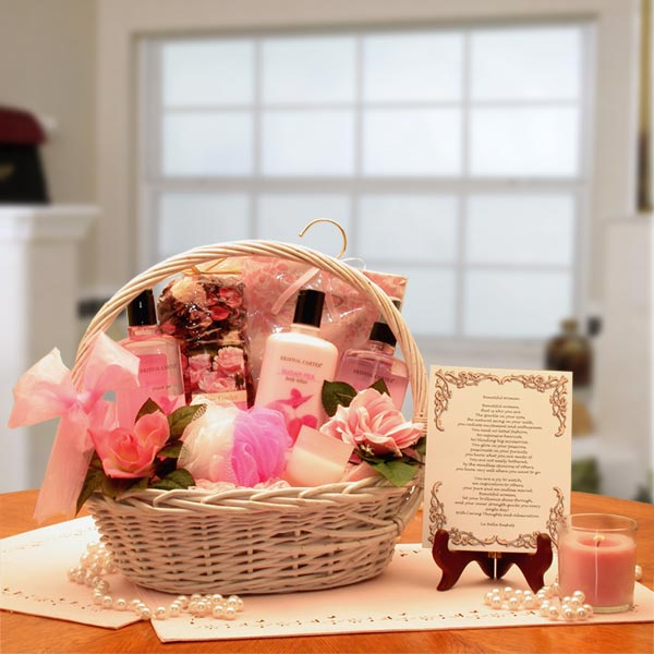 Beautiful Woman Spa Gift Basket - Fine Gifts La Bella ...