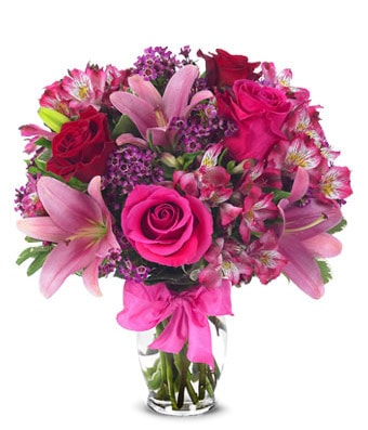 Roses and Lilies  Flower Arrangement Delivery – Somerset Flowers