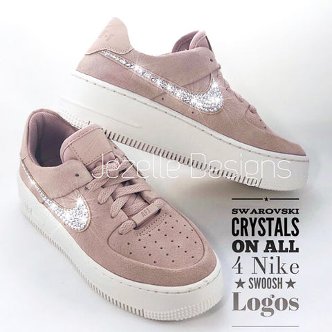 nike air force 1 with swarovski crystals