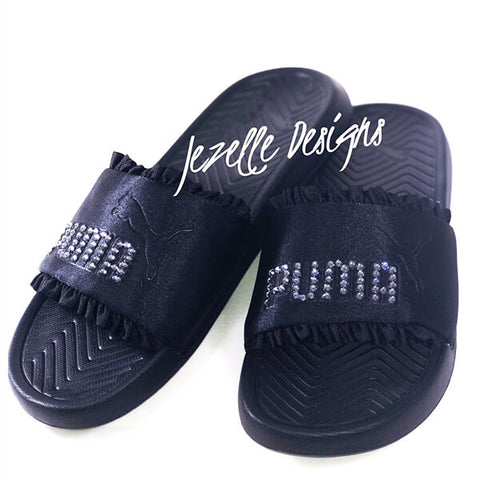 custom puma slides