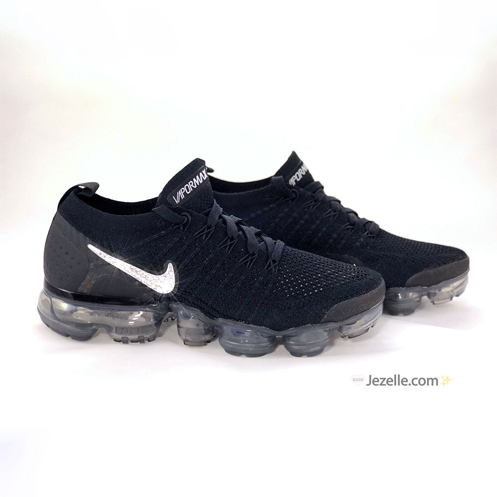 vapormax black glitter