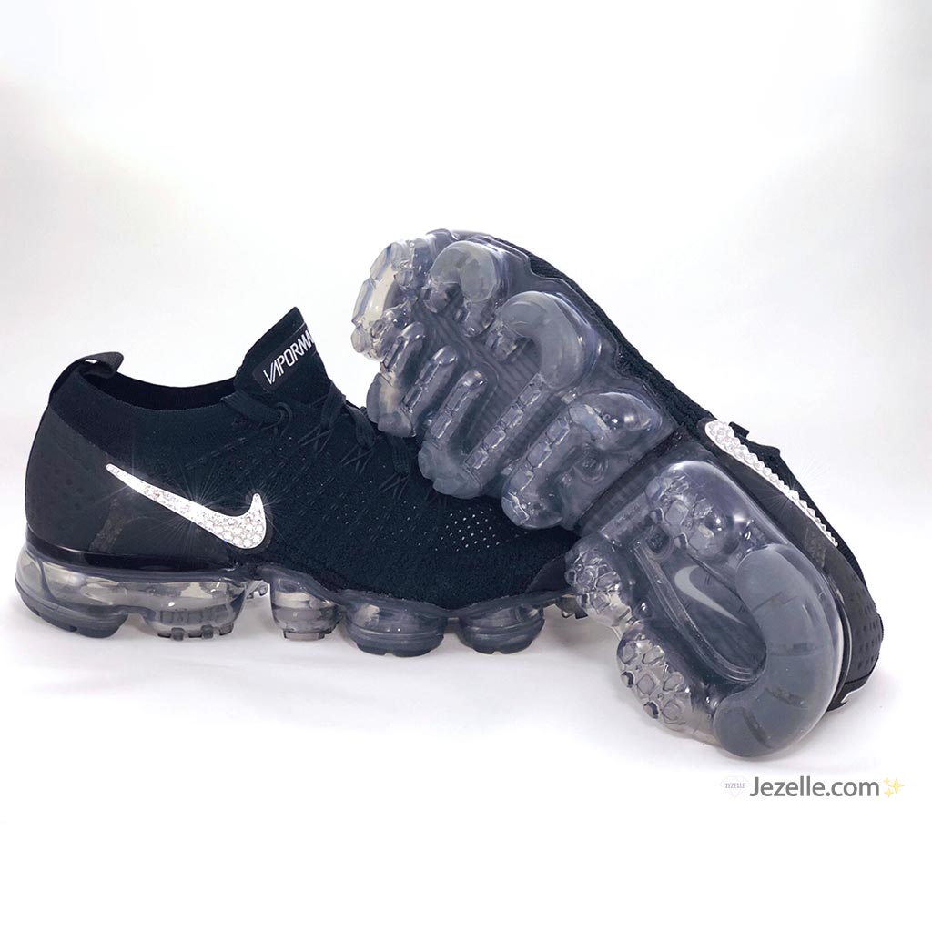 black glitter vapormax