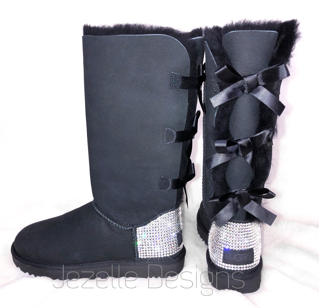Ugg Swarovski Boots - Authentic Bailey Bow Tall Boots from Jezelle.com