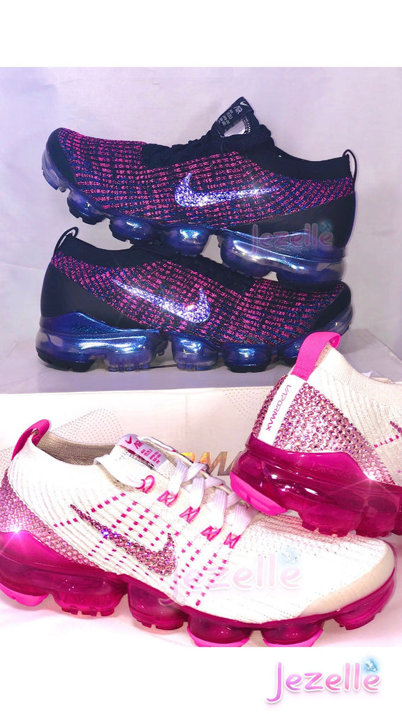 hot pink and purple vapormax