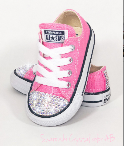 Bling Baby Converse Shoes - Jezelle.com