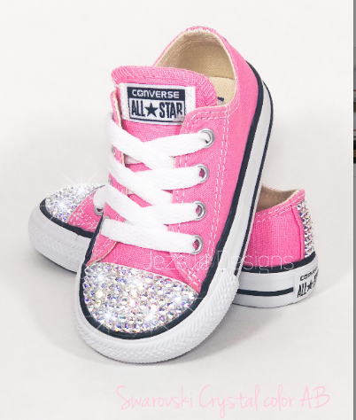 bling converse for babies