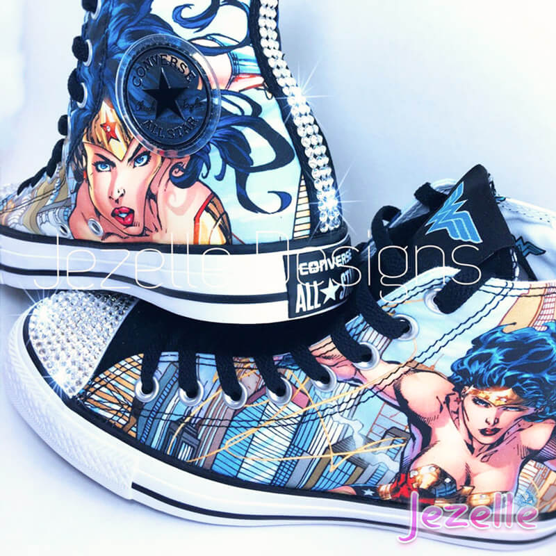 converse with swarovski