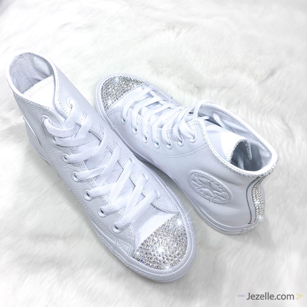 converse with swarovski