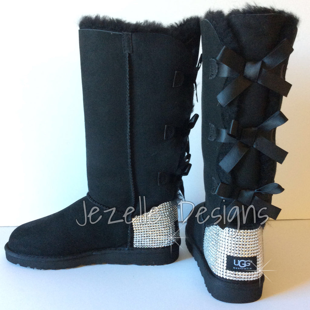 Ugg Swarovski Boots - Authentic Bailey Bow Tall Boots from Jezelle.com
