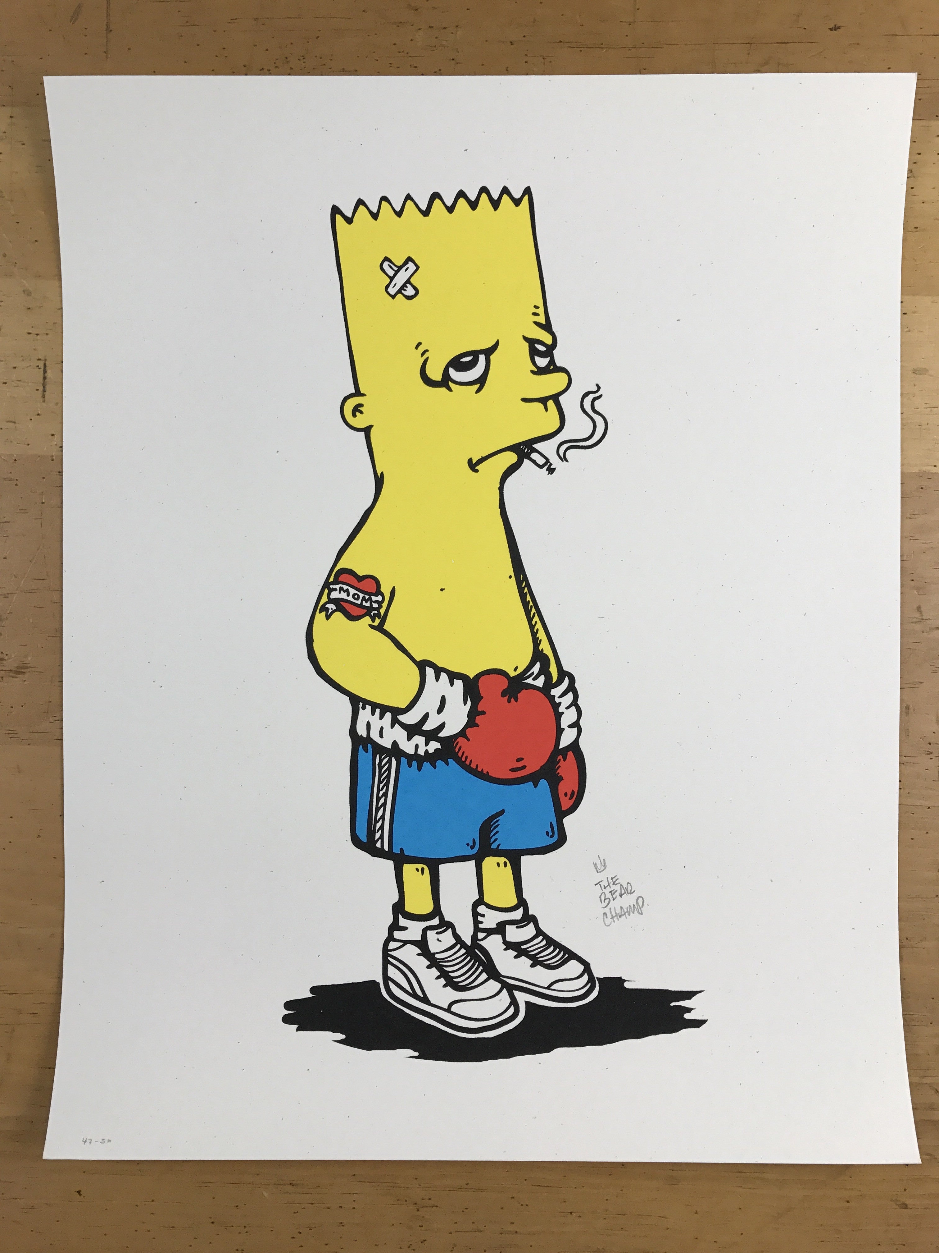 Bart simpson thug