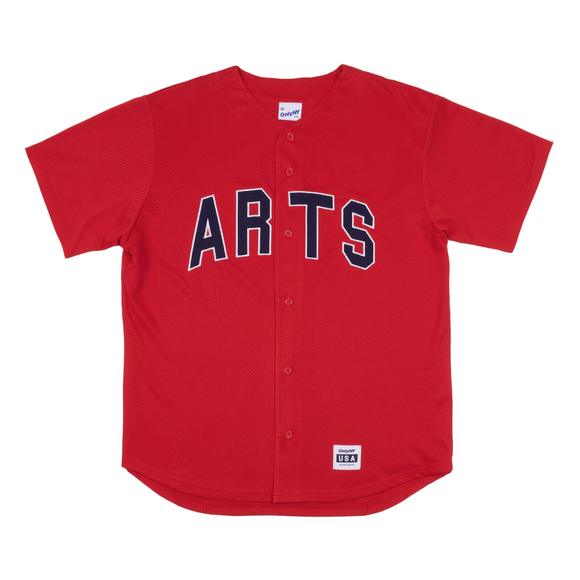 arts baseball shirt
