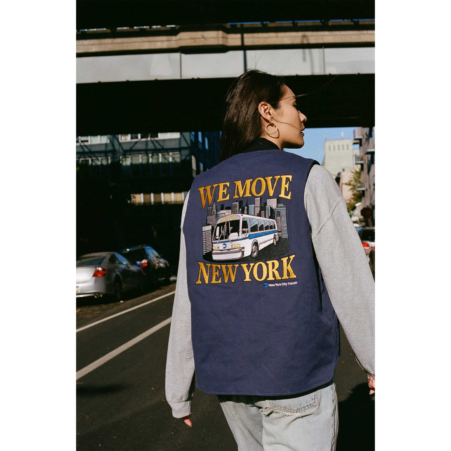 超激レア ONLY NY MTA We Move NY Work Jacket-