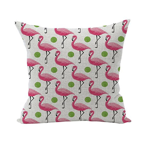 Coussin Flamants Roses