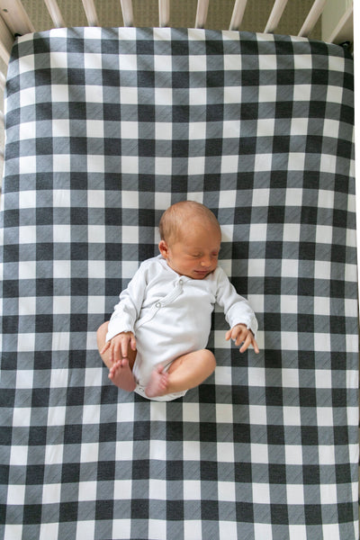 Premium Knit Fitted Crib Sheet - Scotland