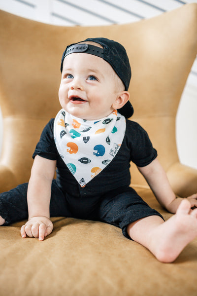 Baby Bandana Bibs - Quarterback 