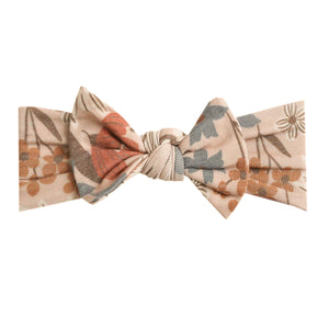 Knit Headband Bow - Eden – Copper Pearl