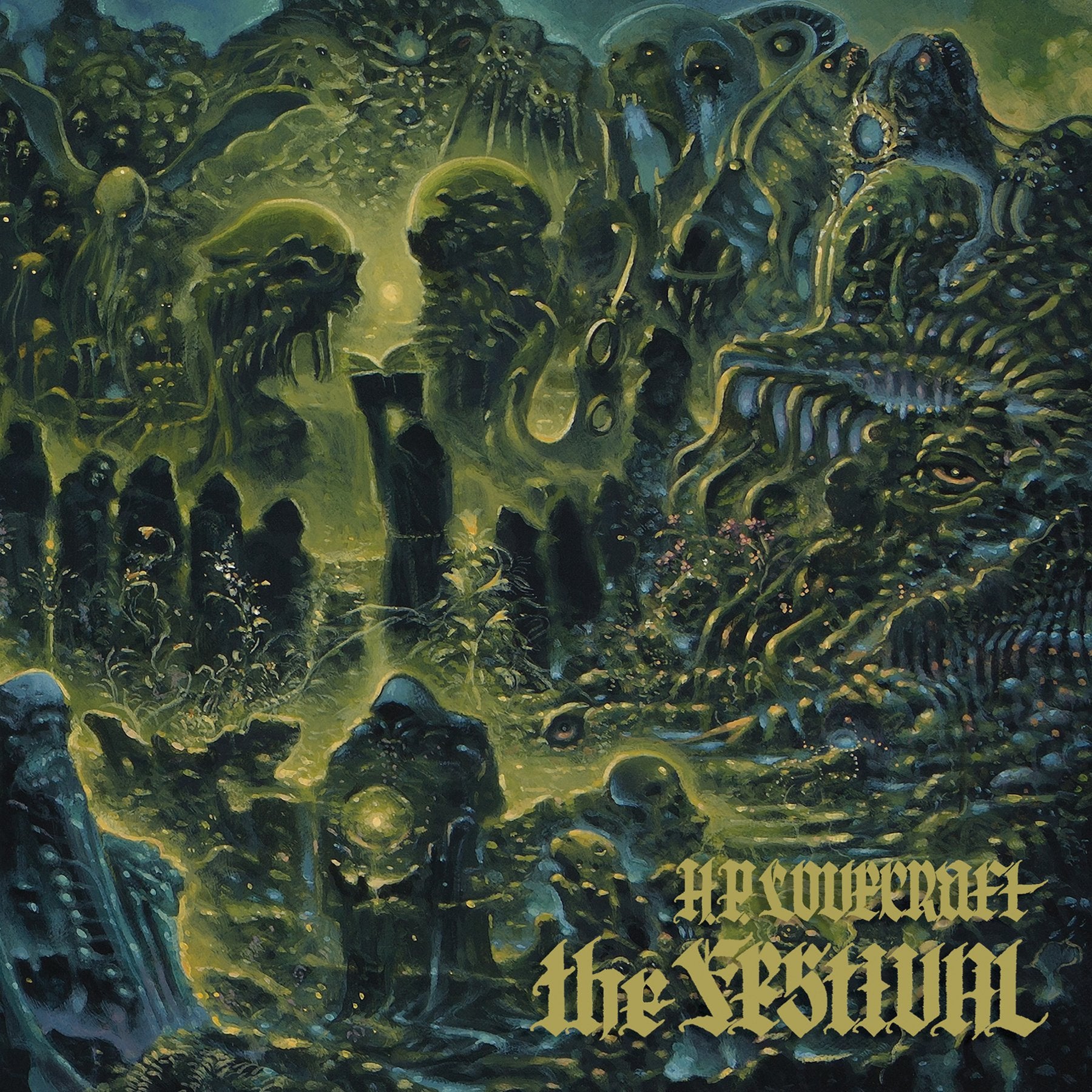 H. P. Lovecraft's The Festival 2x LP Set - Read by Andrew Leman, score –  Cadabra Records