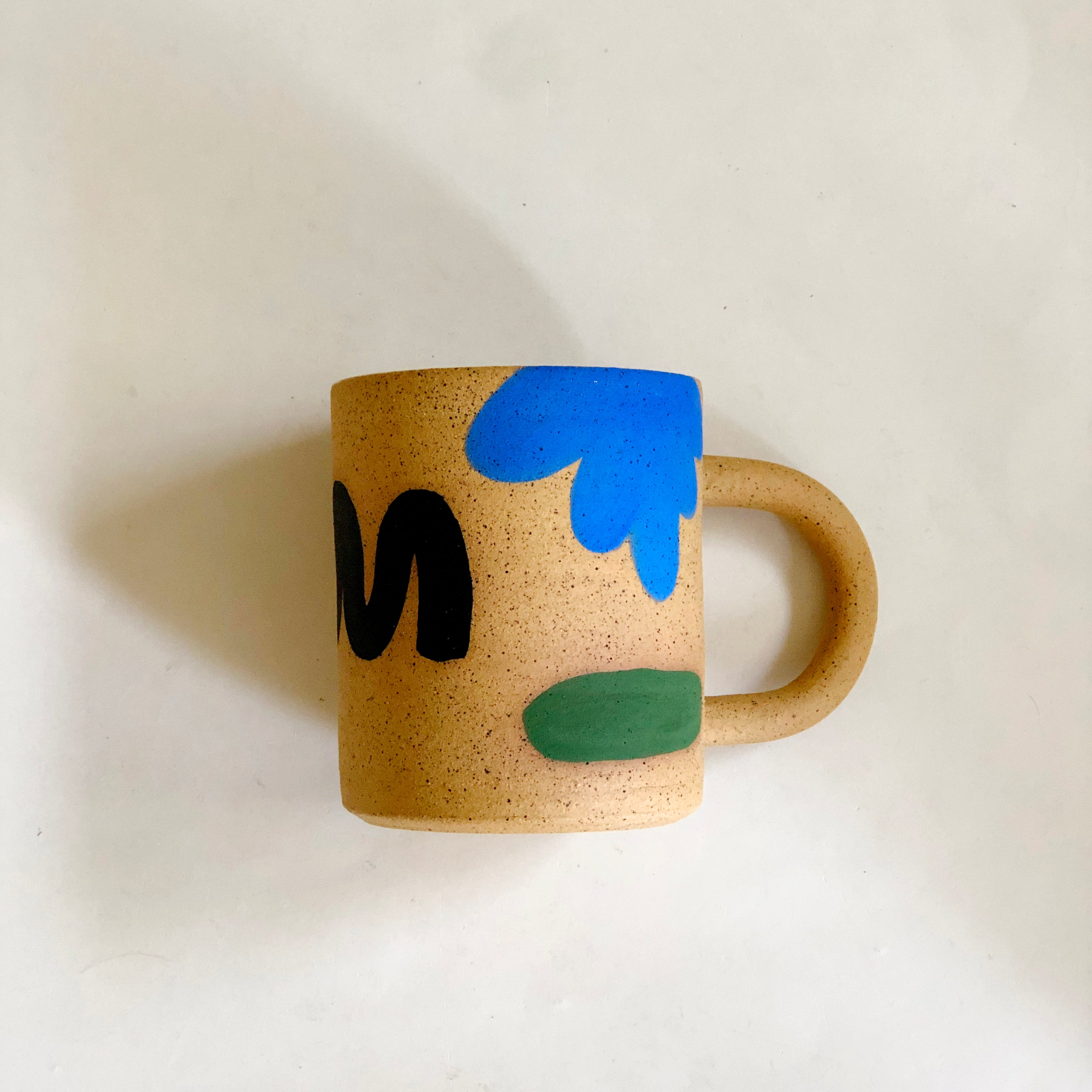 Large Garden Doodling Mug