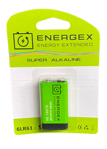 9V Alkaline Battery - Intoximeters