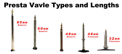 bicycle inner tube valves