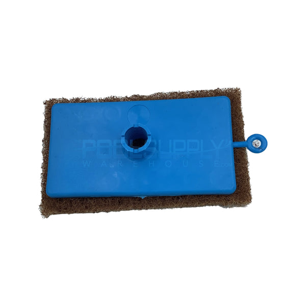 Pool Chemical Master Tile Scrubber - Quick Clip with Medium Scrub Pad BR4002