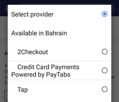 Shopify Payment Gateways Bahrain