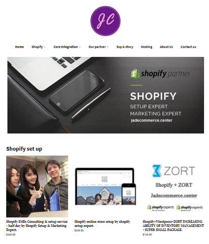 Shopify Expert Web Design & Development in Bangkok Thailand.