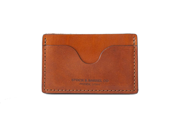 Minimalist Wallet in Natural Vegetable Tanned Leather – Cope & Co.