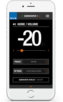 Innovative New Smartphone App for Subwoofer DSP and Control SB16-Ultra