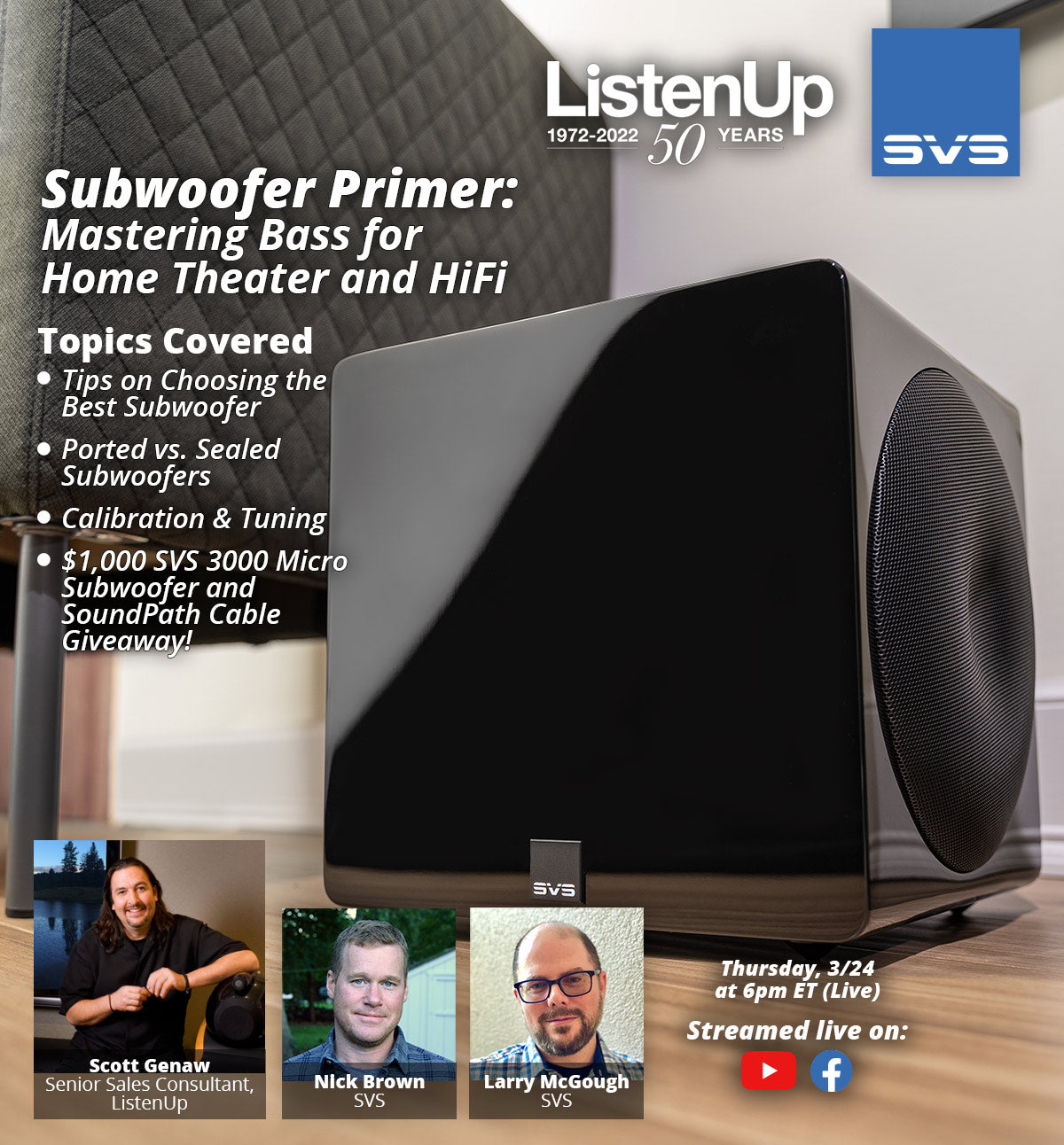 ListenUp Virtual Event