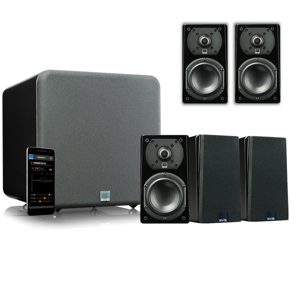 SVS Prime Satellite 5.1 Home Theater speaker system - Piano Gloss