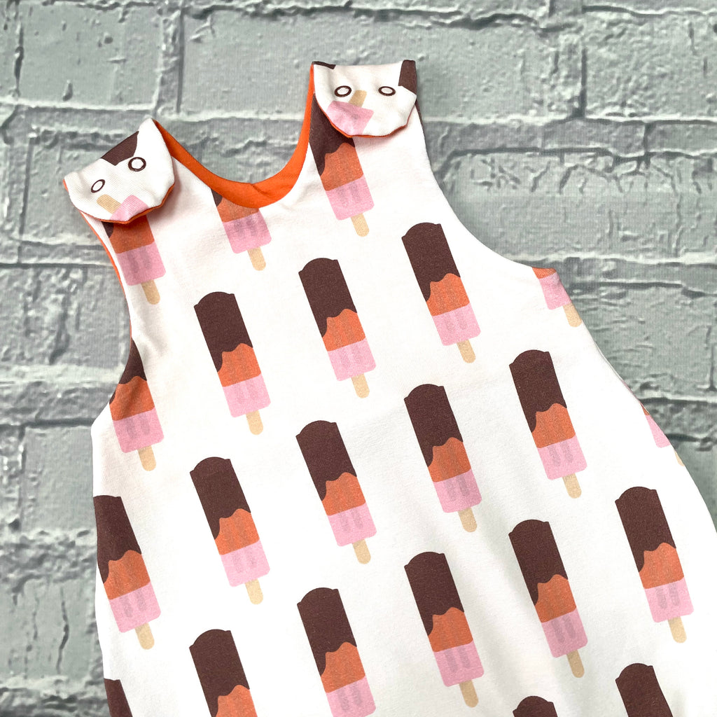 NEW! Popsicle baby dungarees, toddler romper