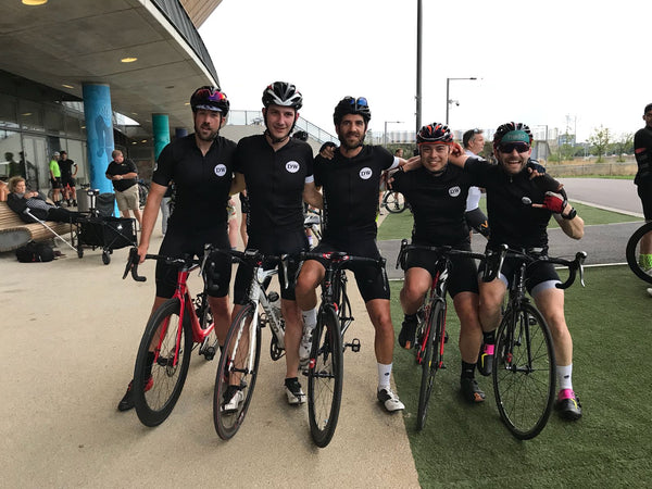 cycling race team in London