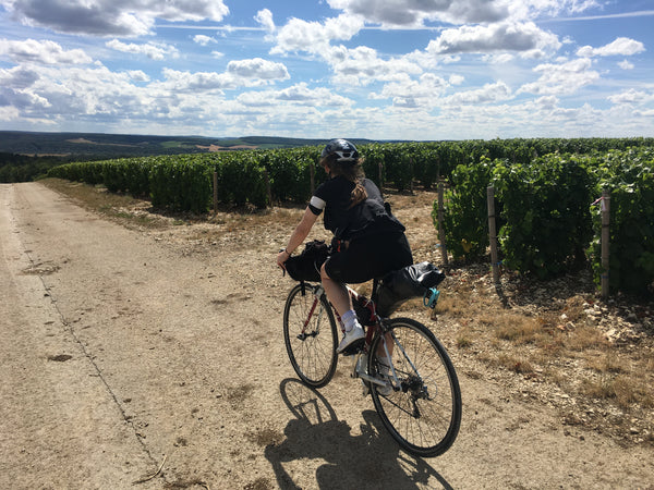 Bike touring in France