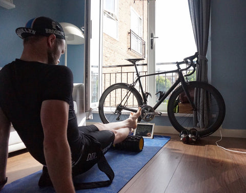 Foam rolling for cyclists