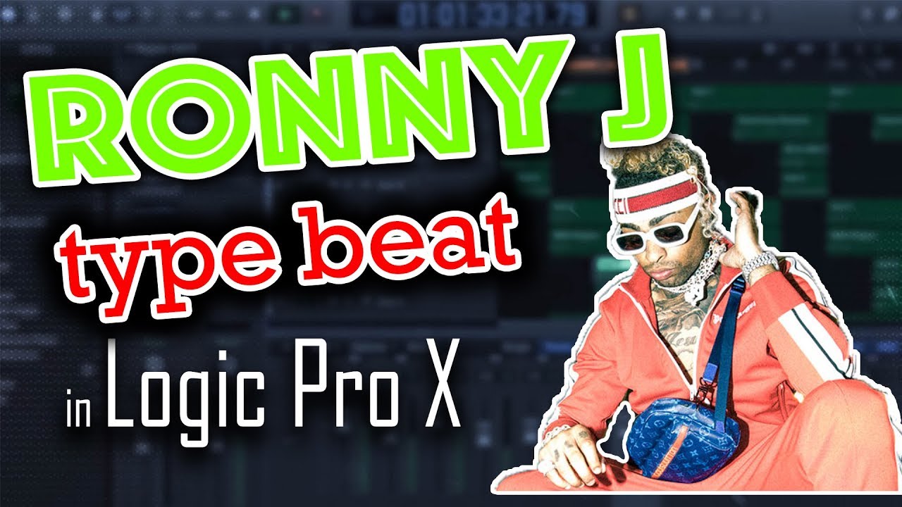 Ronny J type beat in Logic Pro X 