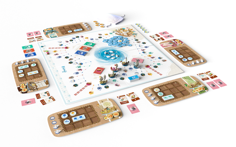 Najimi (Board Game Set-up)