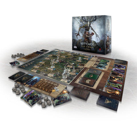 The Witcher Old World (Board Game Set-Up)