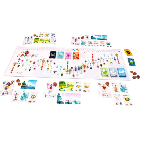 Tokaido (Board Game Set-up)