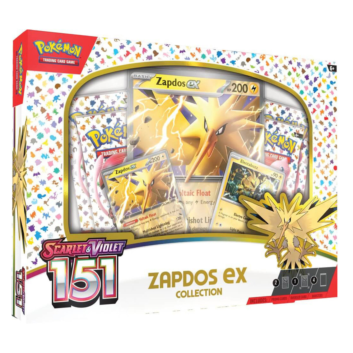 POKEMON TCG Scarlet & Violet 151 Collection—Zapdos ex