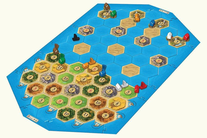 Settlers of Catan 5th Edition Seafarers Extension for 5-6 ...