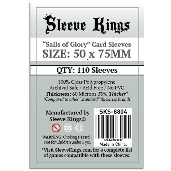 Sleeve Kings Card Game Card Sleeves 63.5x88mm 110pcs (8810)