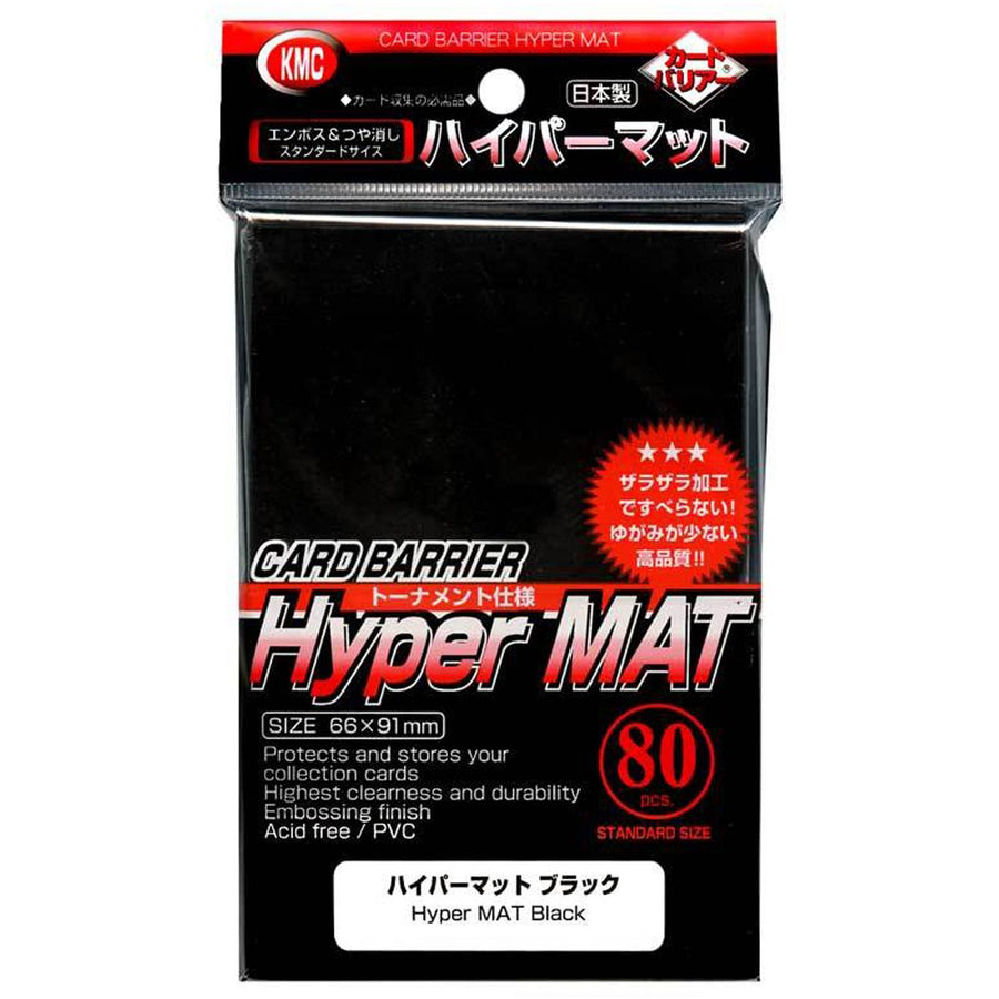 Kmc Hyper Mat 80ct 66x91mm Standard Size Card Sleeves Magic