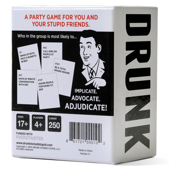 drunk stoned and stupid game