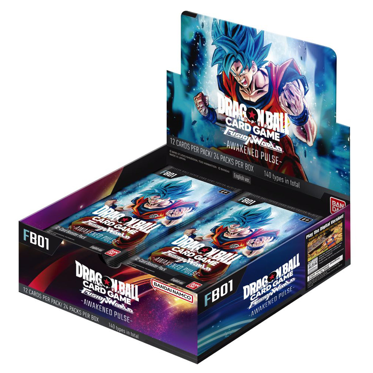 Dragon Ball Super Card Game Fusion World Booster Box Awakened Pulse FB01