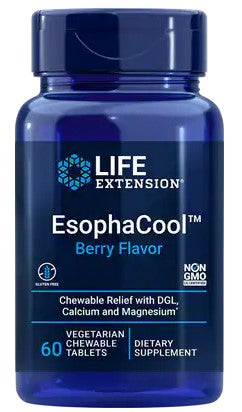 EsophaCool, Berry (EAN 737870203360) - 60 vegetarian chewable tabs - 1
