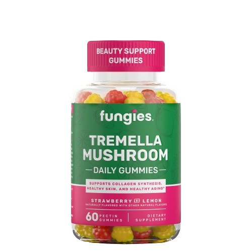 Tremella Mushroom Gummies, Strawberry & Melon - 60 gummies - 1