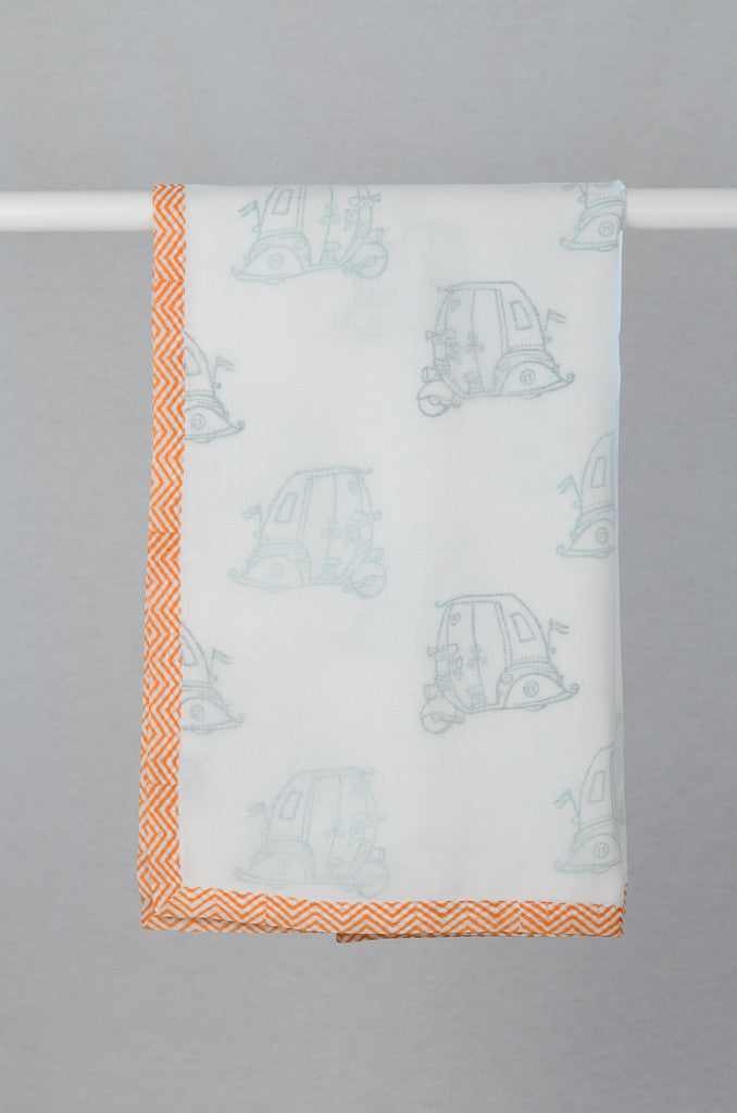 Rickshaw Rally Baby Blanket